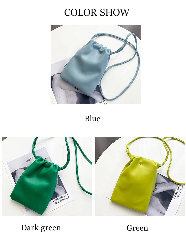 Women Handbags Female Pu Leather Shoulder Bags Luxury Large Capacity Crossbody Bags Solid Flap for Women Portable Phone Purse