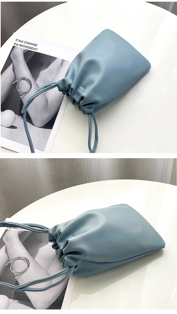 Women Handbags Female Pu Leather Shoulder Bags Luxury Large Capacity Crossbody Bags Solid Flap for Women Portable Phone Purse